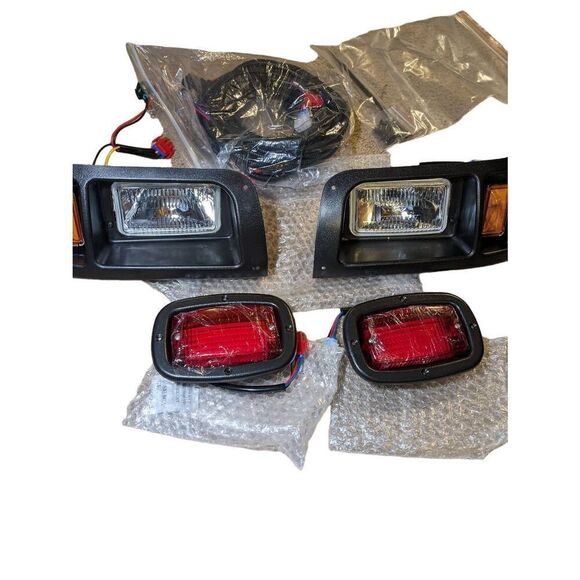 Headlight and tail light replacement kit for 93 and up golf club cart - Picture 7 of 9